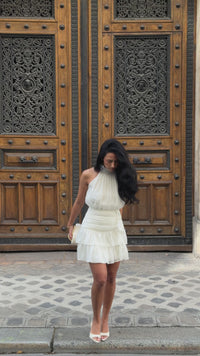 Ivy Dress Cream