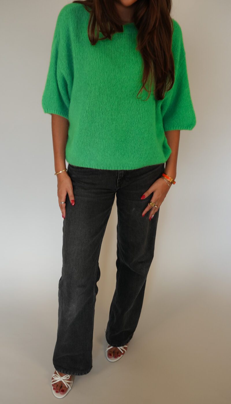 Wool T-shirt - Green